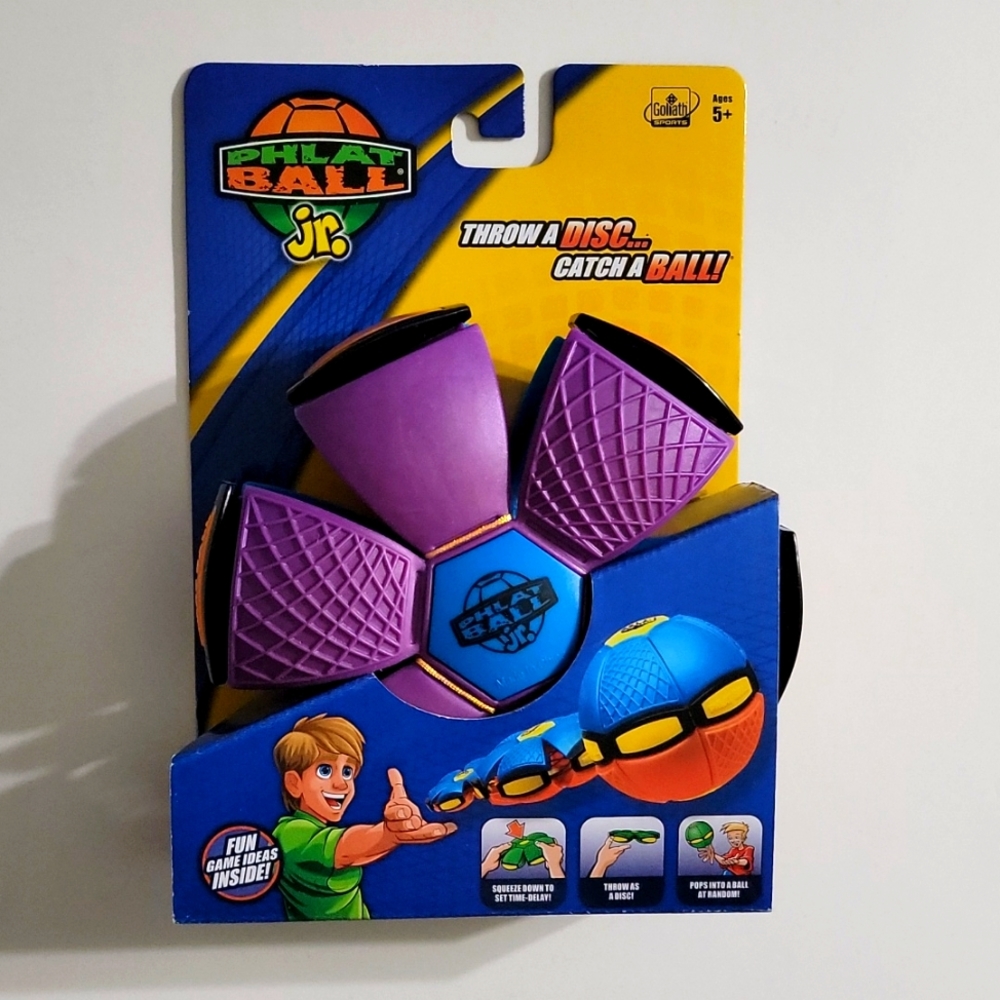 Phlat Ball Jr. "Throw As A Disc...Catch As A Ball.